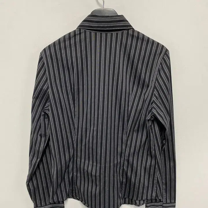 [BUNJANG] ENSUITE Striped Pocket Shirt / 빈티지 ENSUITE 스트라이프 포켓 셔츠