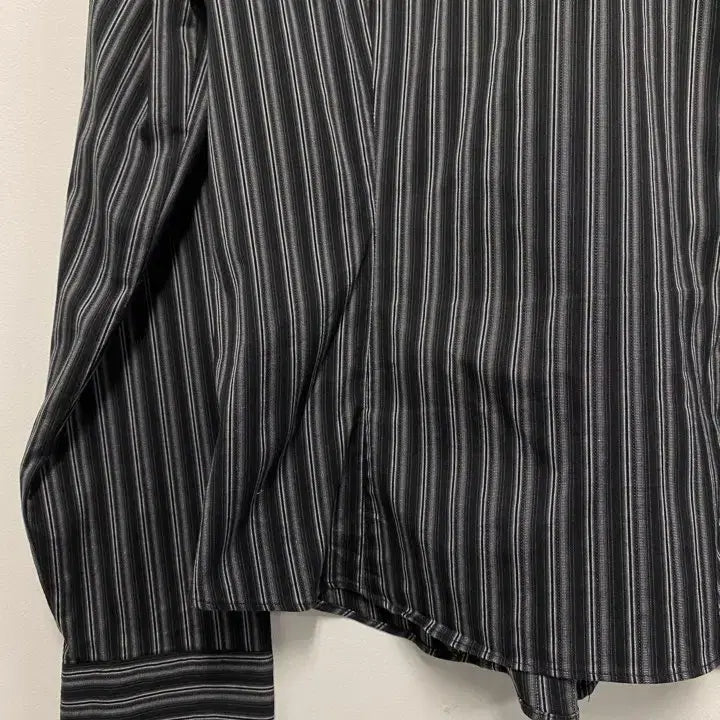 [BUNJANG] ENSUITE Striped Pocket Shirt / 빈티지 ENSUITE 스트라이프 포켓 셔츠