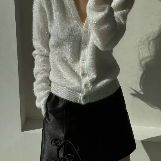 [BUNJANG] 드래곤블루스 새틴 블랙 리본 미니 스커트팬츠(새제품) S / 드래곤블루스 새틴 블랙 리본 미니 스커트팬츠(새제품) S