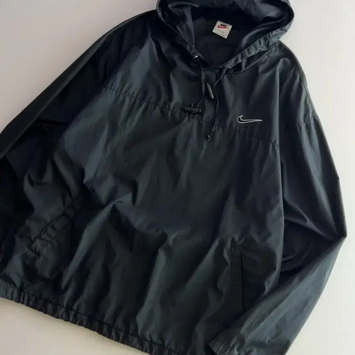 [SOLD OUT] 나이키 백로고 스우시 후드 웜업 XL