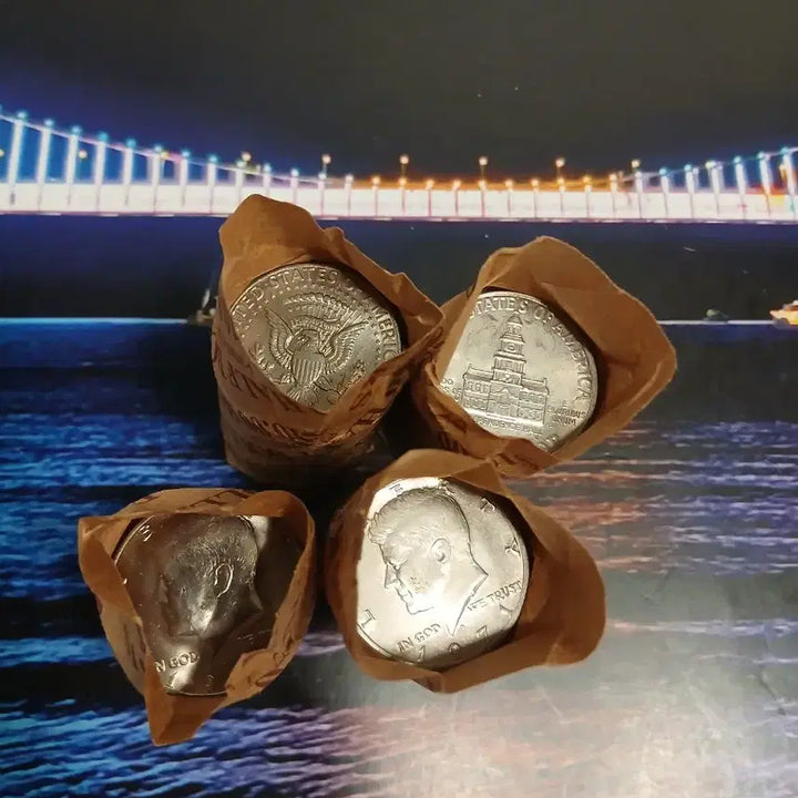 [BUNJANG] 1971 Kennedy Half Dollar Roll / 1971년 케네디 하프 달러 롤 ($10)