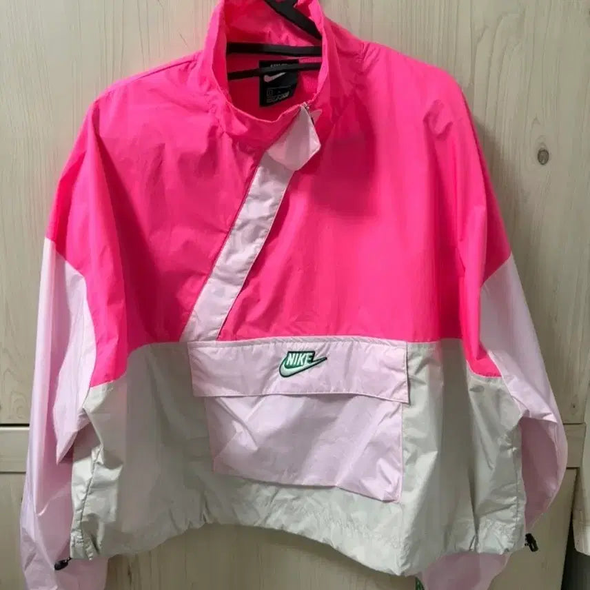 [SOLD OUT] 나이키 핑크 바람막이 자켓