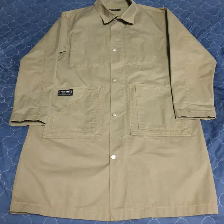 [BUNJANG] Ditrovan Military Zip-Up Field Jacket Khaki (F) / (빈티지) 디트로반 밀리터리 집업 야상 코트 카키 (F)