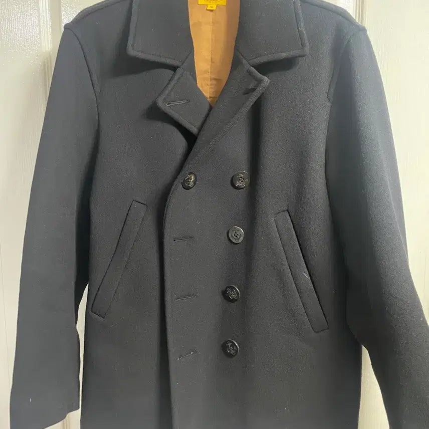 [SOLD OUT] 더레스큐 피코트 블랙