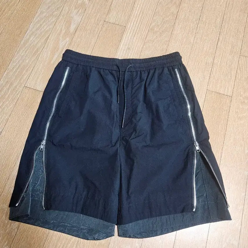 [BUNJANG] Juun.J Side Zip Shorts / 신품급 준지 사이드지퍼 쇼츠 반바지