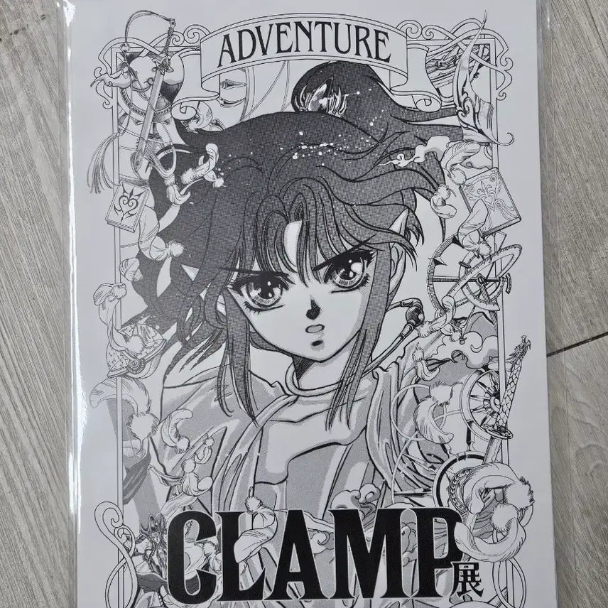 [BUNJANG] CLAMP Asura and Others Illustration Poster Set / 미개봉4종)클램프전(CLAMP) 특전 위시 아수라 외 일러스트 포스터