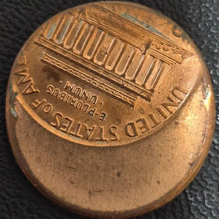 [BUNJANG] US Lincoln Penny Center Strike Error Coin / 199?년 미국 링컨 페니  센터스트라이크 오퍼 6대4황금비율 주화