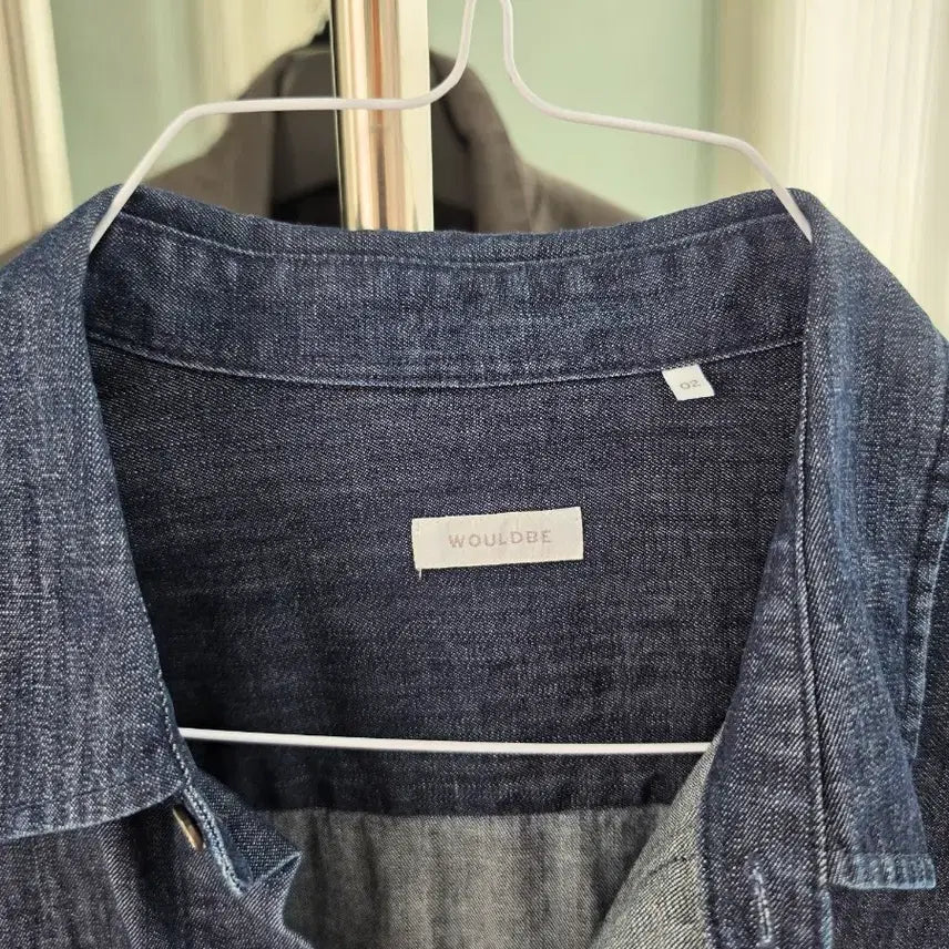 [SOLD OUT] 우드비 인디고 데님셔츠 새상품