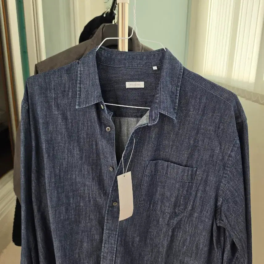 [SOLD OUT] 우드비 인디고 데님셔츠 새상품