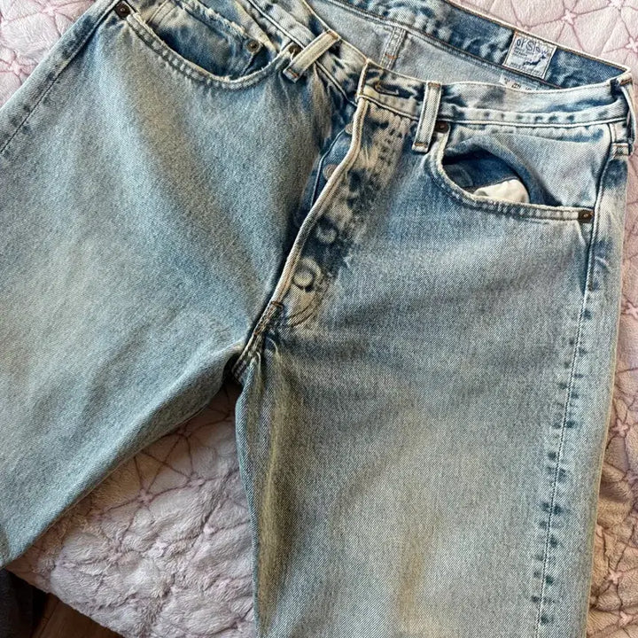 [BUNJANG] OrSlow 105 Sky Blue Jeans / 오어슬로우 105 스카이블루 2사이즈 판매