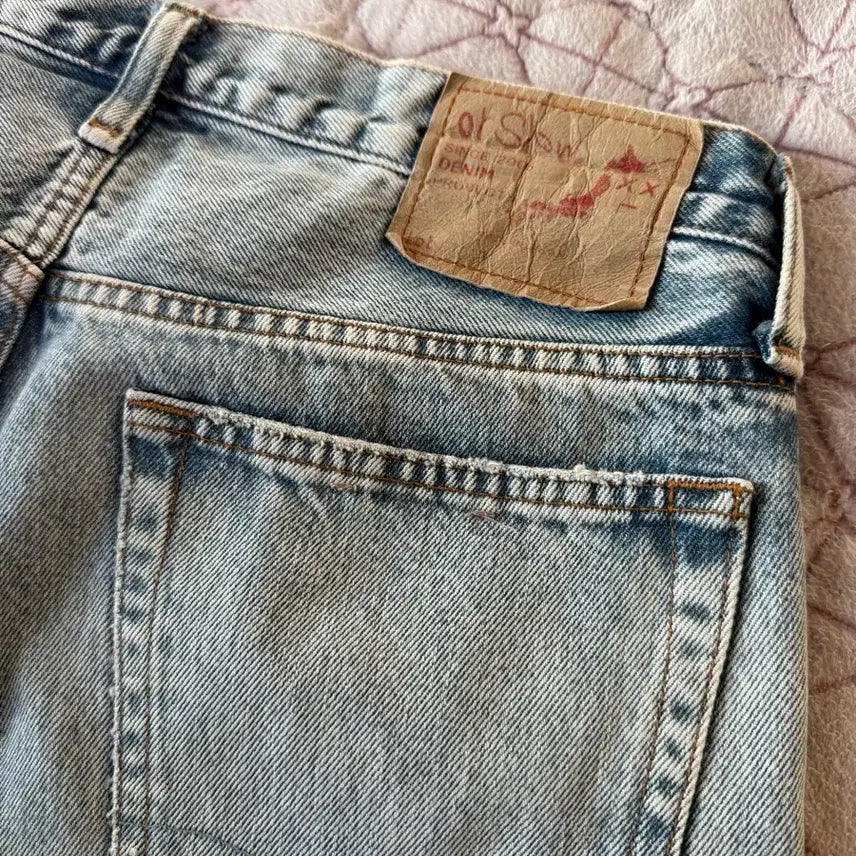 [BUNJANG] OrSlow 105 Sky Blue Jeans / 오어슬로우 105 스카이블루 2사이즈 판매