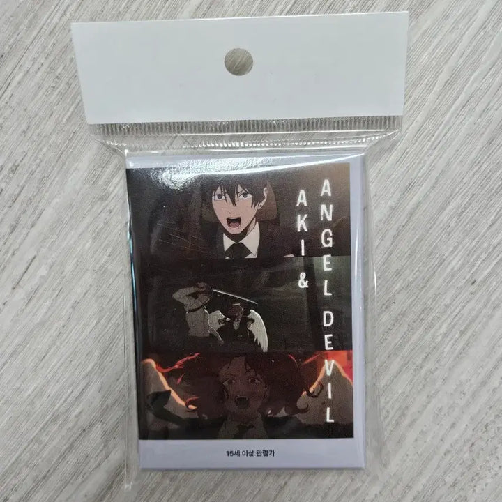[SOLD OUT] 체인소맨 팝업 비디오 테이프 키링 아키 &amp; 천사의악마