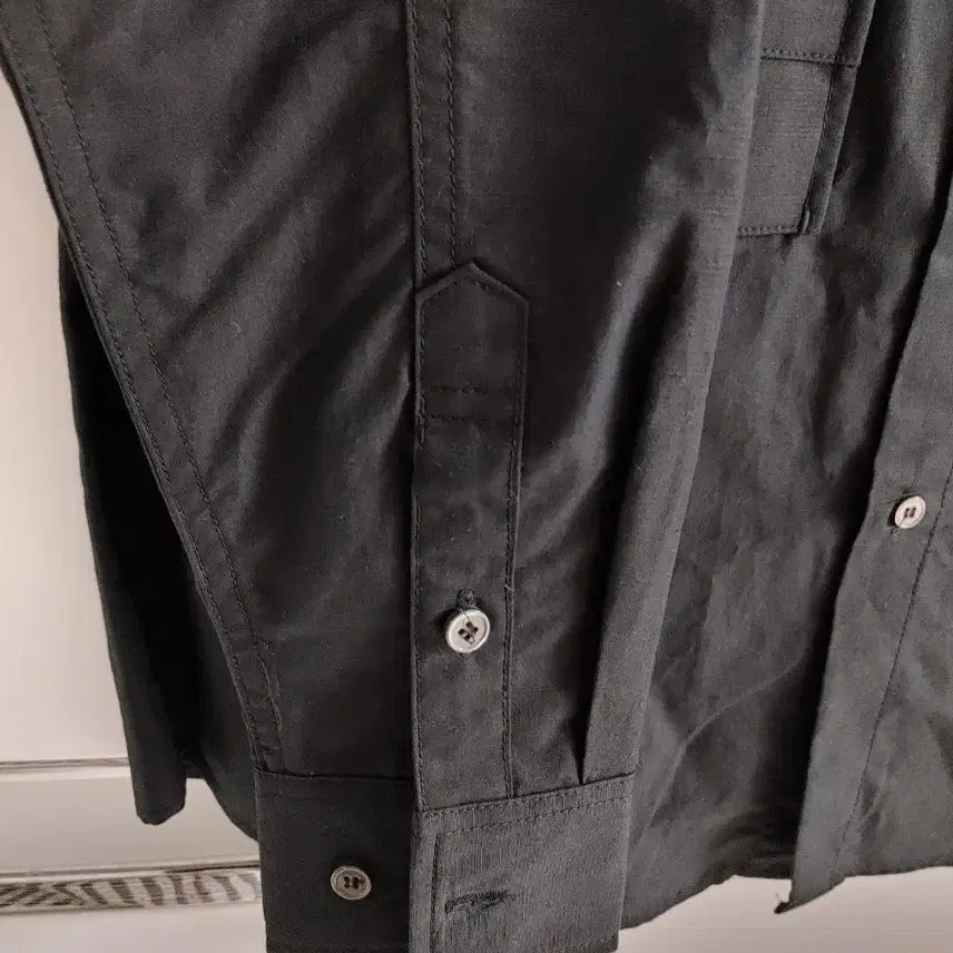 [BUNJANG] COLD&amp;WARM Black Pocket Shirt Jacket / COLD&amp;WARM 블랙 포켓 셔츠