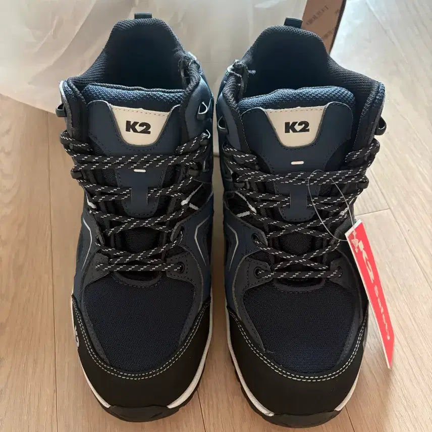 [BUNJANG] K2 K2-67(N4) Navy Safety Ankle Boots / K2 발목 안전화 K2-67(N4) 네이비 255