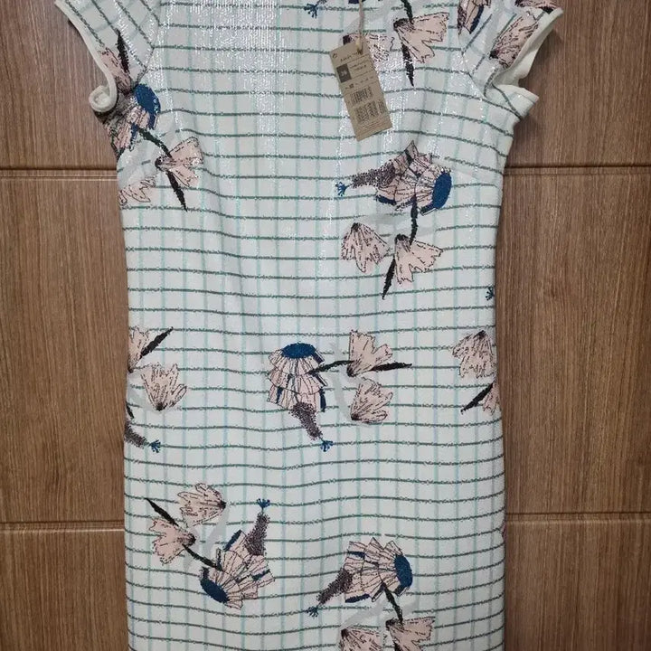 [BUNJANG] Adolfo Dominguez U Line Sleeveless Sequin Dress Size 36 / [새제품] 아돌포 도밍게즈 캡소매 스팽글 원피스 36