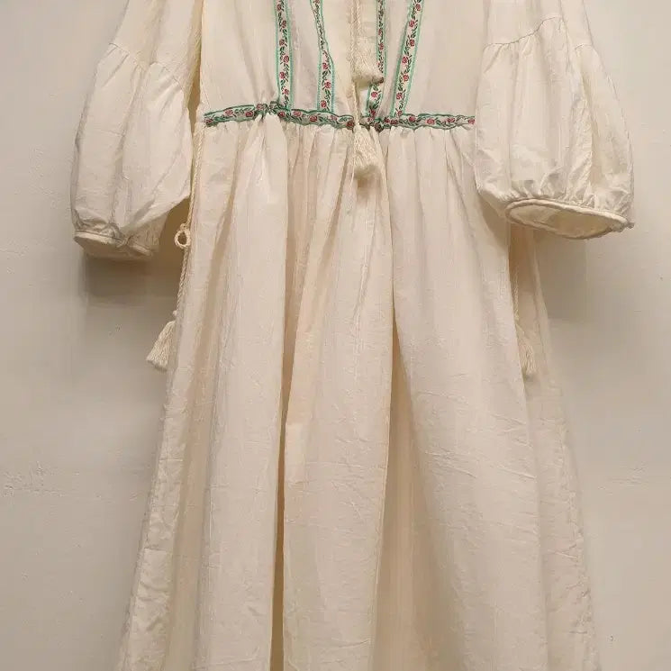 [SOLD OUT] 55~66)플라워 자수 보헤미안 롱원피스
