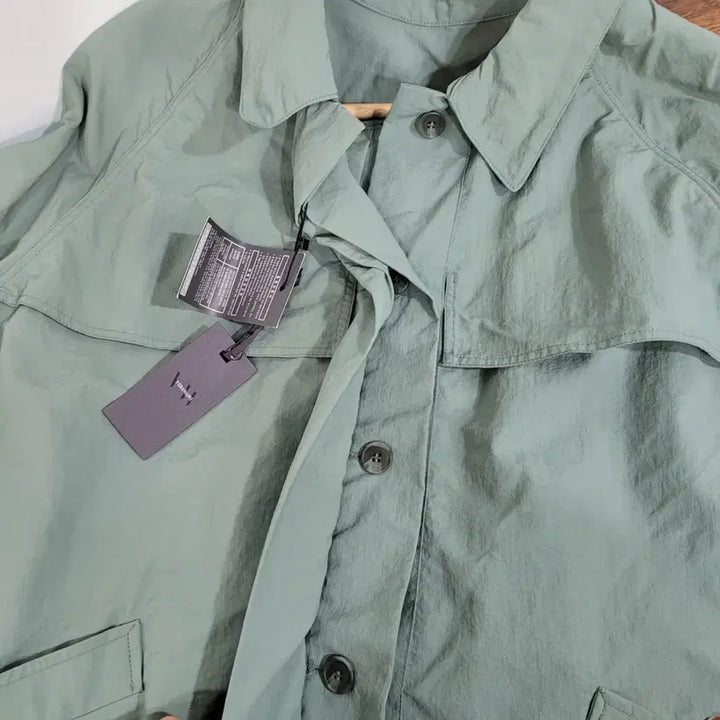 [BUNJANG] Vera Wang Windbreaker Jacket / 베라왕 바람막이 벨트 미사용 자켓 100