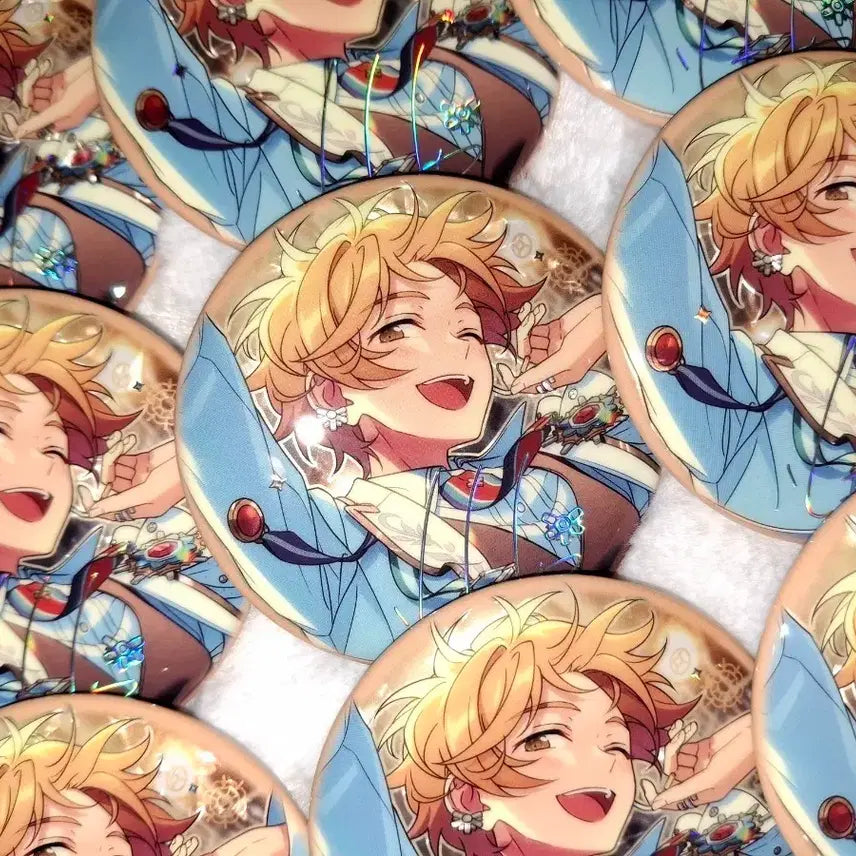 [BUNJANG] Ensemble Stars Mashiro Tomoya Feature 2 Can Badge Bundle Set / 앙스타 마시로 토모야 피쳐2 캔뱃지 10개 일괄