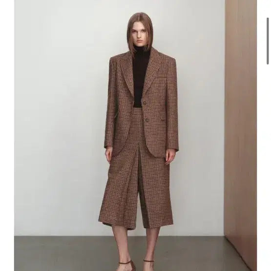 [BUNJANG] THE LAURENT Houndstooth Jacket / THE LAURENT 하운즈투스 자켓 s