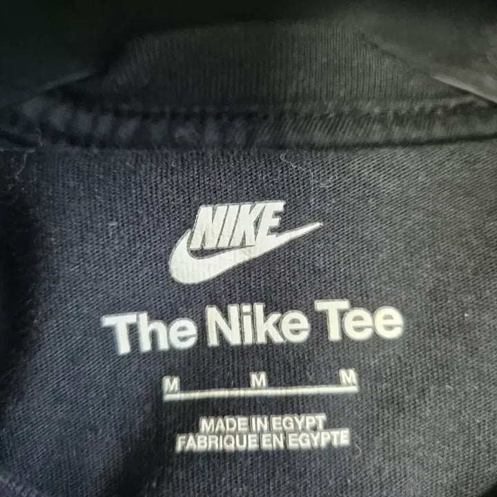 [BUNJANG] Nike Swoosh Black T-shirt / 나이키 스우시 반팔 티셔츠 블랙