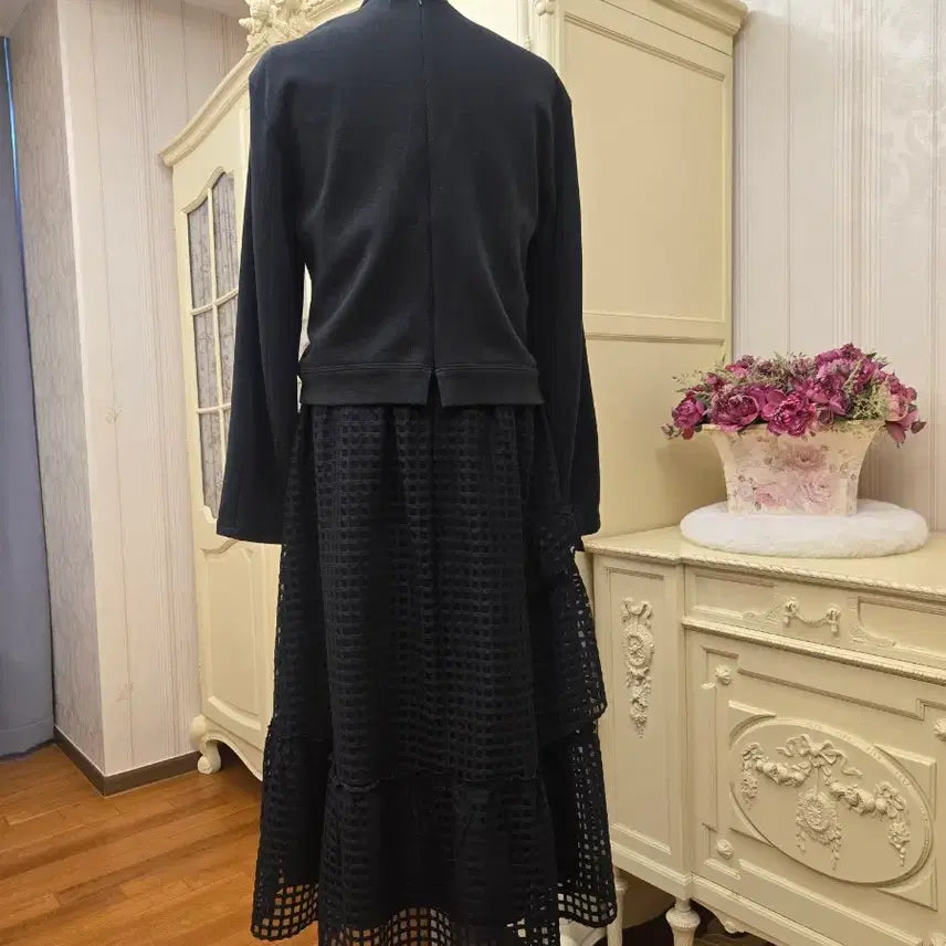 [BUNJANG] SJSJ Black Layered Dress / sjsj원피스