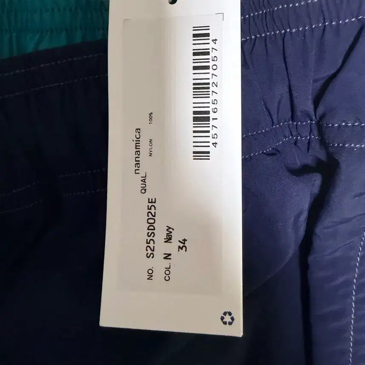 [SOLD OUT] 나나미카 DECK SHORTS (NAVY) 34사이즈 새상품