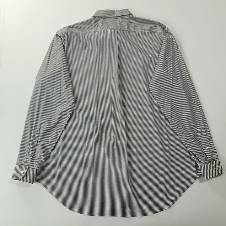 [SOLD OUT] CK290 XLT 폴로 엘라스틴 스트라이프 차콜그레이 셔츠 남방