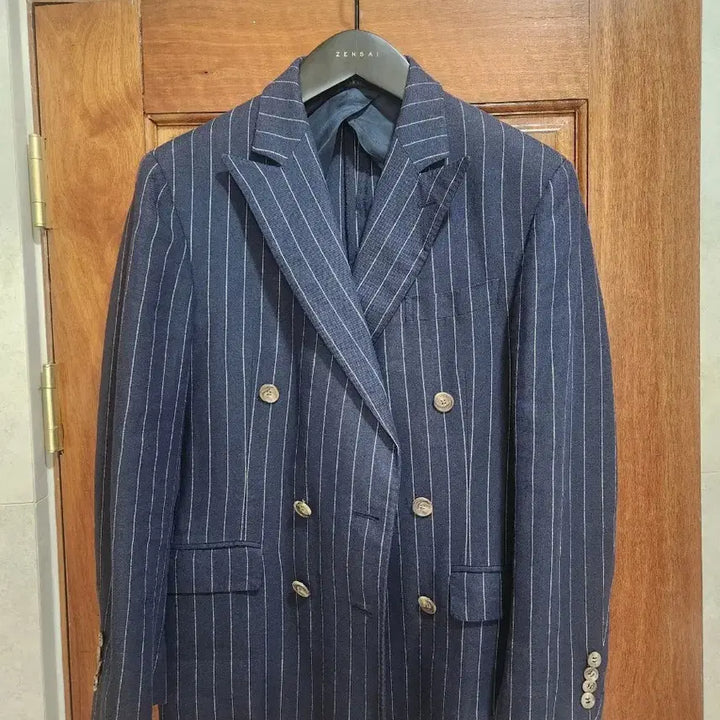 [SOLD OUT] 폴로랄프로렌 초크스트라이프 울린넨 블레이저