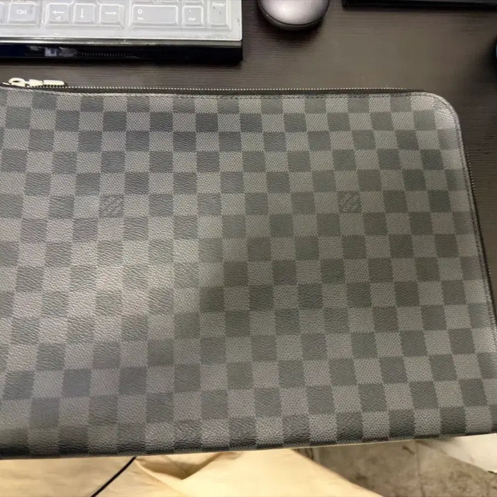 [BUNJANG] Louis Vuitton Damier Clutch Bag / 루이비통 다미에 클러치 백