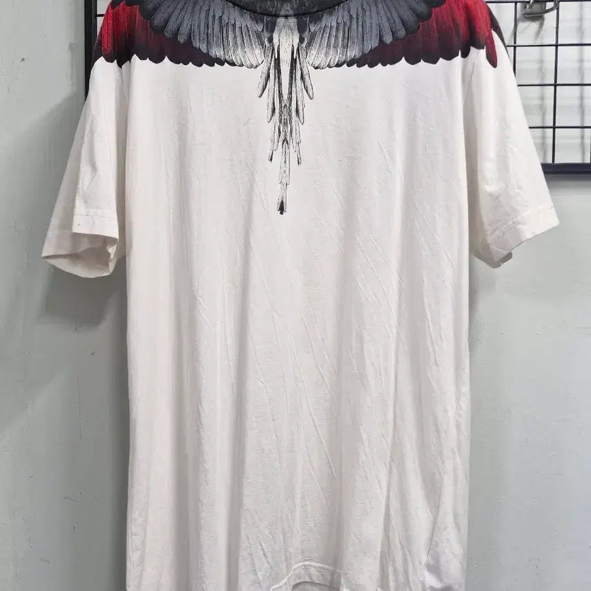 [BUNJANG] Marcelo Burlon Wing Print T-shirt / 95M 마르셀로불론 반팔 티셔츠 날개 화이트
