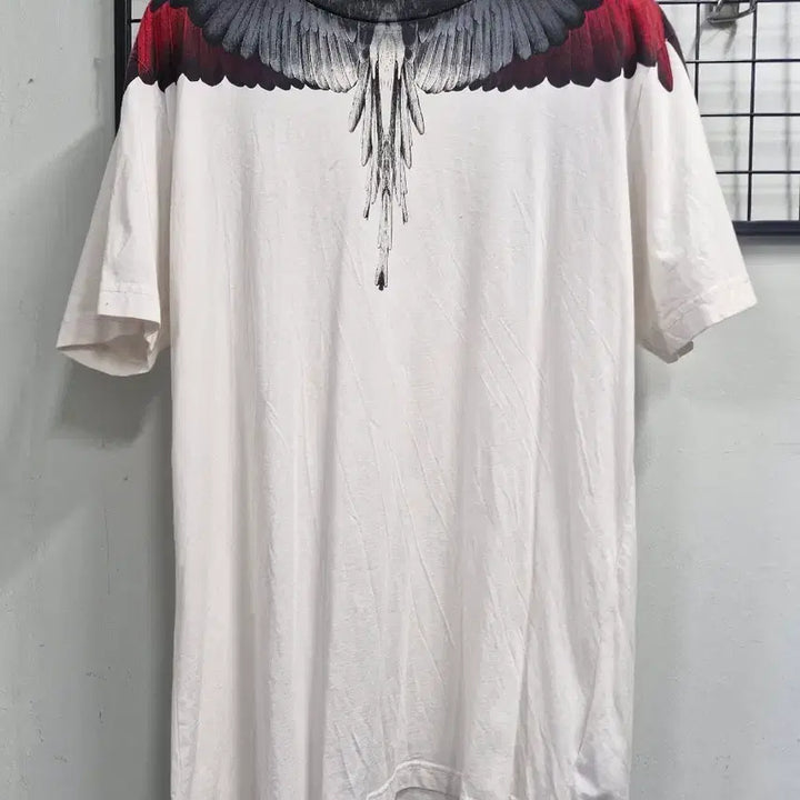 [BUNJANG] Marcelo Burlon Wing Print T-shirt / 95M 마르셀로불론 반팔 티셔츠 날개 화이트