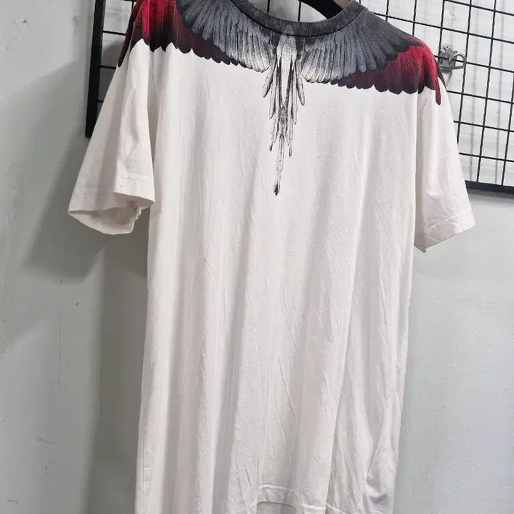 [BUNJANG] Marcelo Burlon Wing Print T-shirt / 95M 마르셀로불론 반팔 티셔츠 날개 화이트