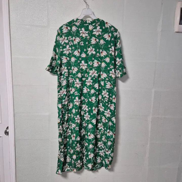 [BUNJANG] MORH Floral Pattern Green Dress / MORH 플라워 패턴 초록색 원피스66