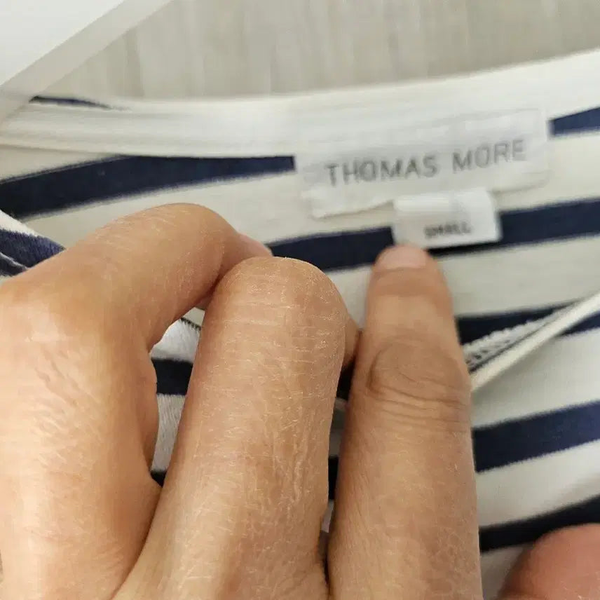 [BUNJANG] Thomas More Stripe Long Sleeve T-Shirt Size S / 토마스모어 스트라이프 긴팔티 S사이즈