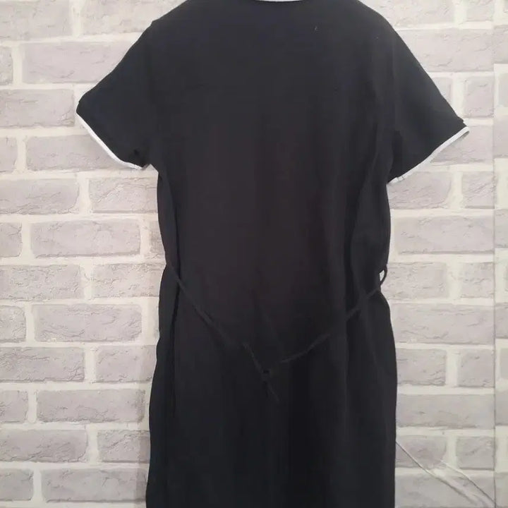 [BUNJANG] 8 Seconds Black Short Sleeve Collar Dress (Size M) / 에잇세컨즈 블랙 반팔카라 원피스M/알뜰한여우