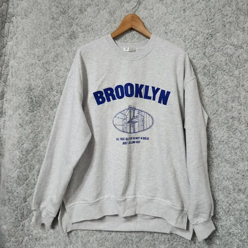 [BUNJANG] Brooklyn Sweatshirt T-Shirt XL / 157A [XL] 브루클린 맨투맨 티셔츠