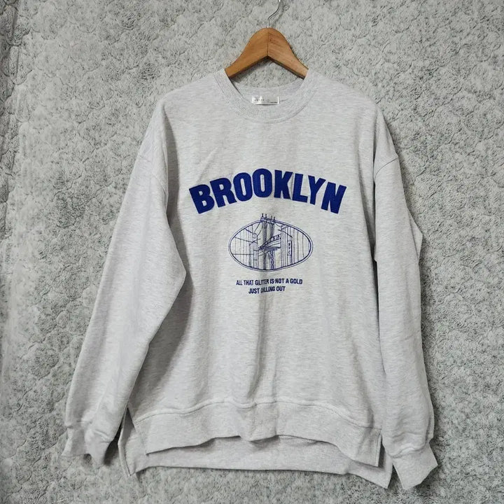 [BUNJANG] Brooklyn Sweatshirt T-Shirt XL / 157A [XL] 브루클린 맨투맨 티셔츠
