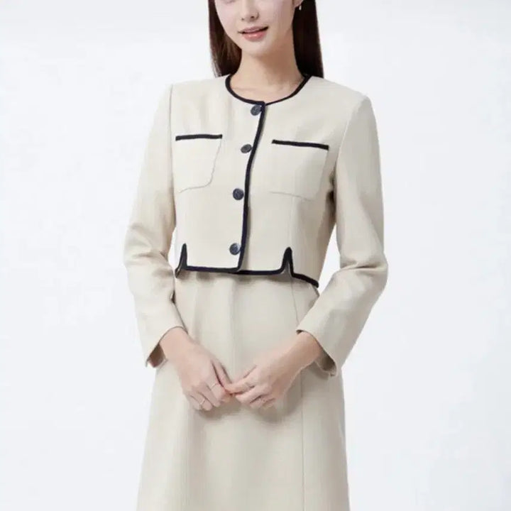 [BUNJANG] it Michaa Tweed Two-Piece Suit / it Michaa 잇미샤 트위드 투피스_55사이즈