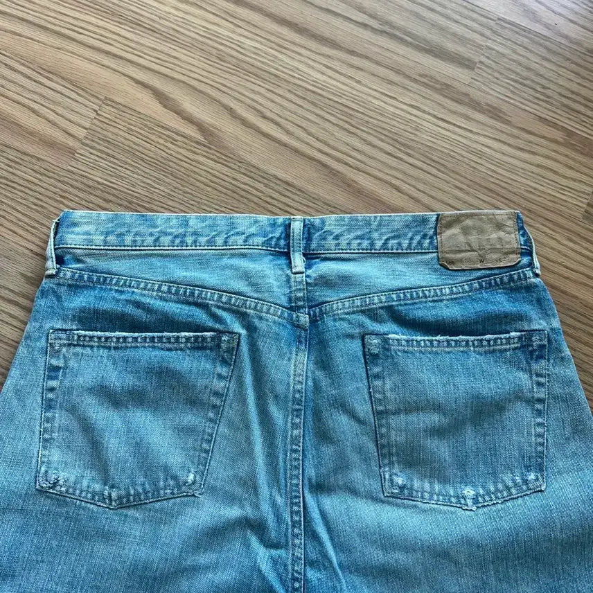 [BUNJANG] Omnigod College Denim Light Wash Jeans / 옴니갓 Omnigod 컬리지 데님 연청