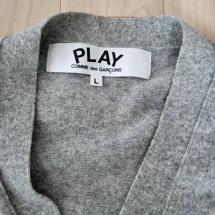 [BUNJANG] Comme des Garcons Stripe Shirt/Cardigan L Size / 꼼데가르송 스트라이프 셔츠 / 가디건 L사이즈