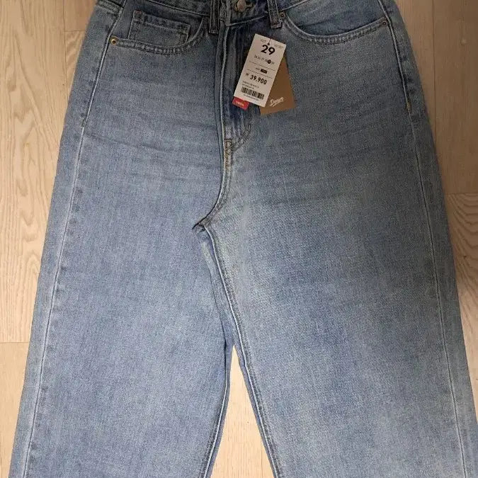 [BUNJANG] SPAO Cropped Wide Leg Jeans / 스파오 크롭 와이드진 팝니다