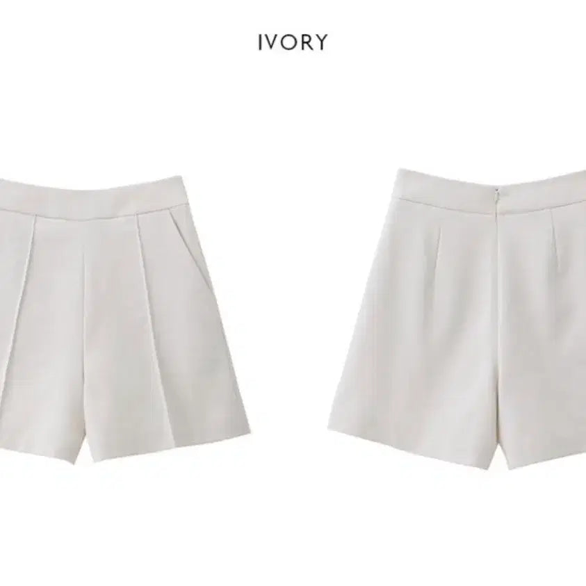 [BUNJANG] YourNameHere Shorts L Size / 유네미 아이보리 린넨 반바지 L 유어네임히얼