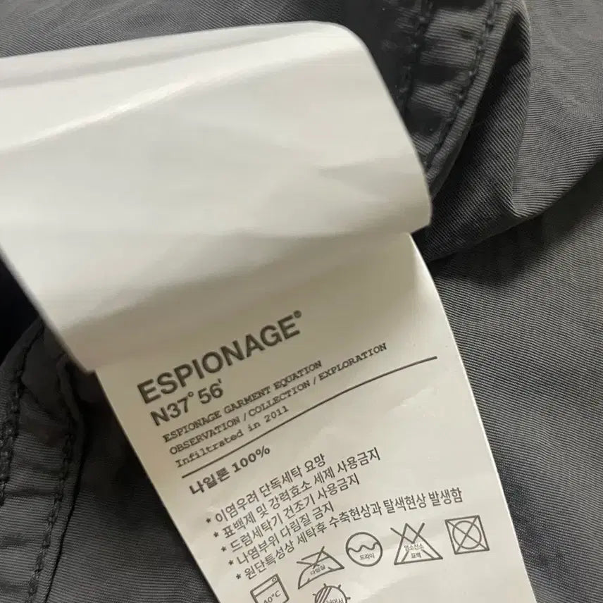 [BUNJANG] Espionage Ray Yacht Parka / 에스피오나지 레이 요트 파카