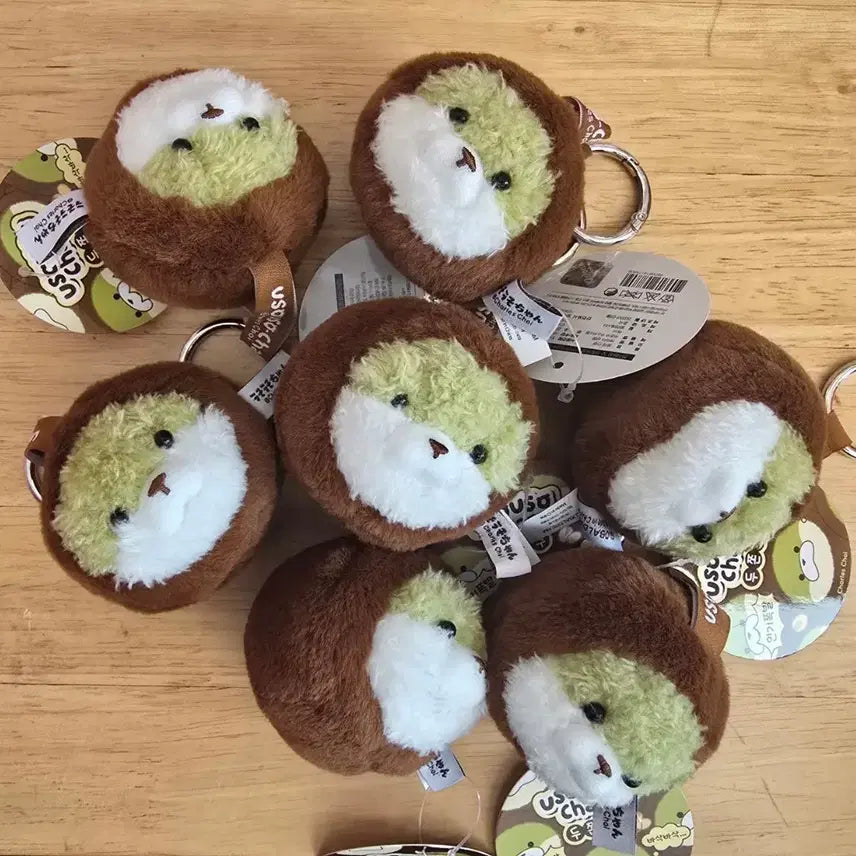 [BUNJANG] Dujonku Uso Uso Chan 6cm Keyring / 두쫀쿠 우소우소짱 키링 6cm