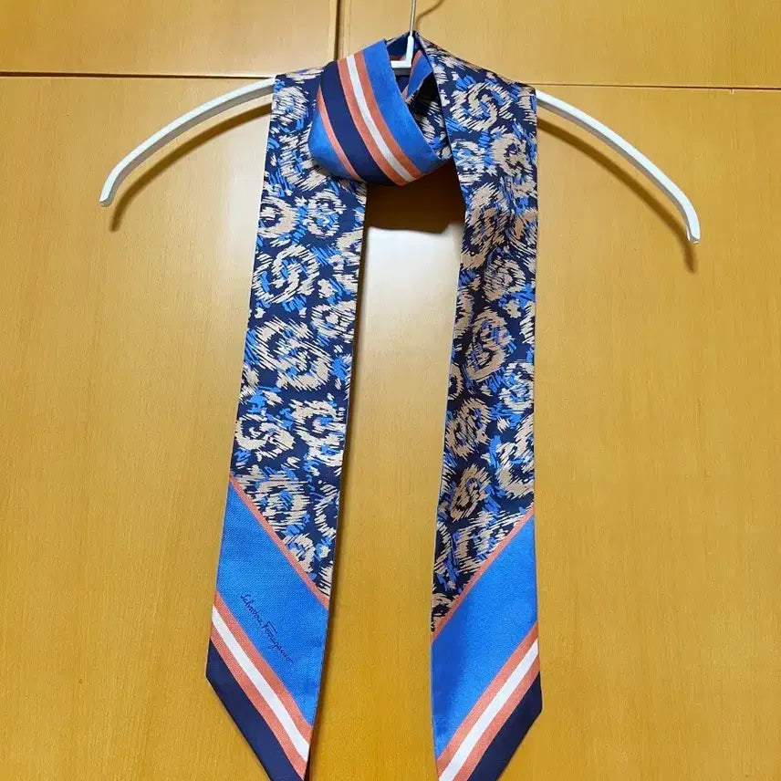 [BUNJANG] Salvatore Ferragamo Silk Bando Scarf / 정품  살바토레 페라가모 실크 방도 스카프