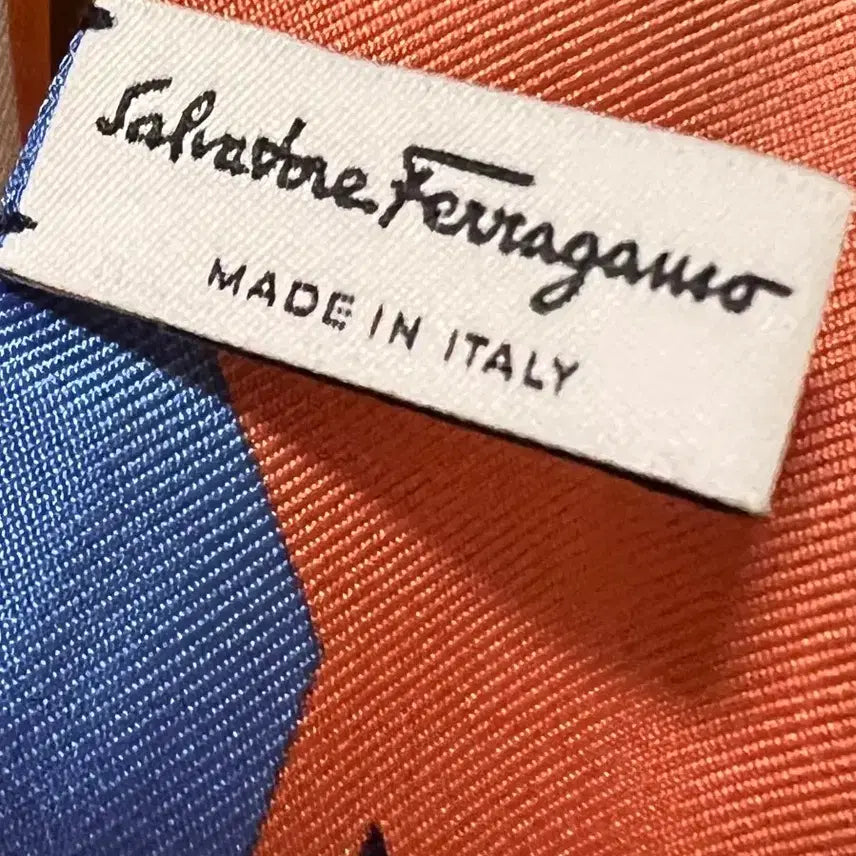 [BUNJANG] Salvatore Ferragamo Silk Bando Scarf / 정품  살바토레 페라가모 실크 방도 스카프