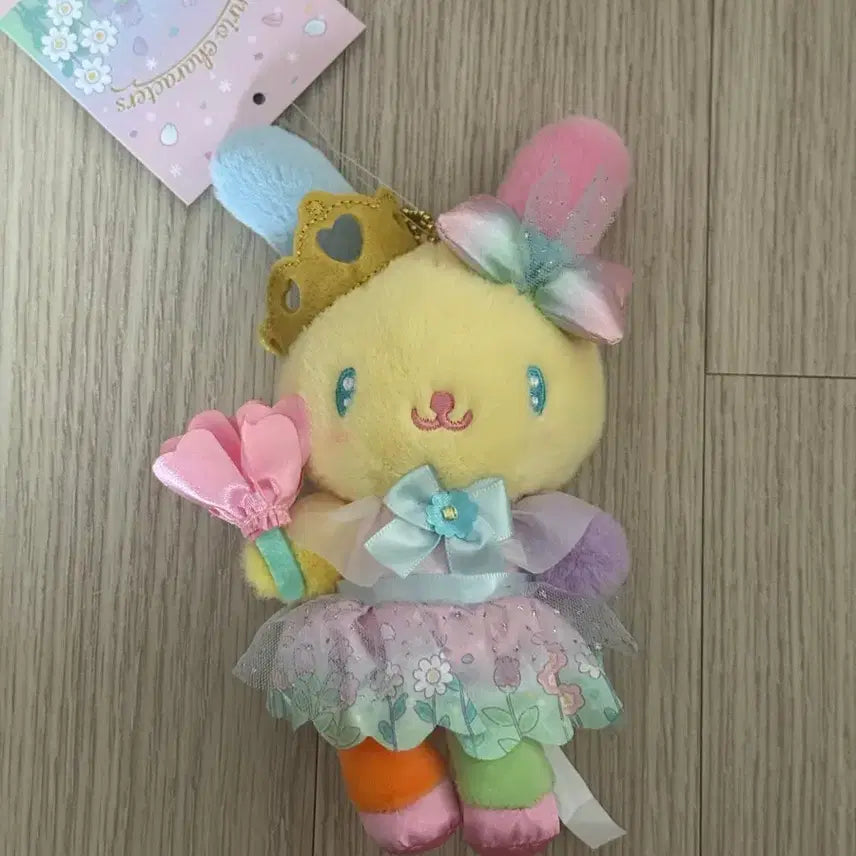 [BUNJANG] Sanrio Usahana Dokidoki Series Mascot Plush Keyring / 산리오 우사하나 두근두근 시리즈 마스코트 인형 키링 양도합니다