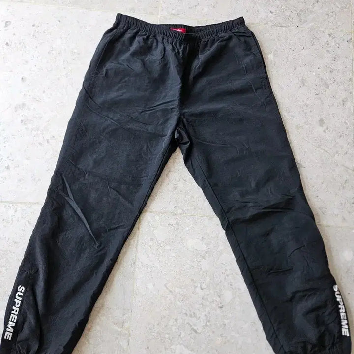 [BUNJANG] Supreme Warm-up Pants Black / [M]슈프림 웜업 팬츠 블랙