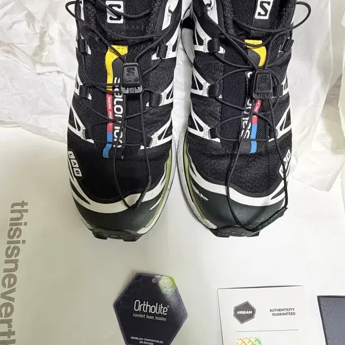 [BUNJANG] Salomon XT-6 Scarab Black Trail Running Shoes / 살로몬 XT-6 블랙 트레일 러닝화 스카라브블랙235