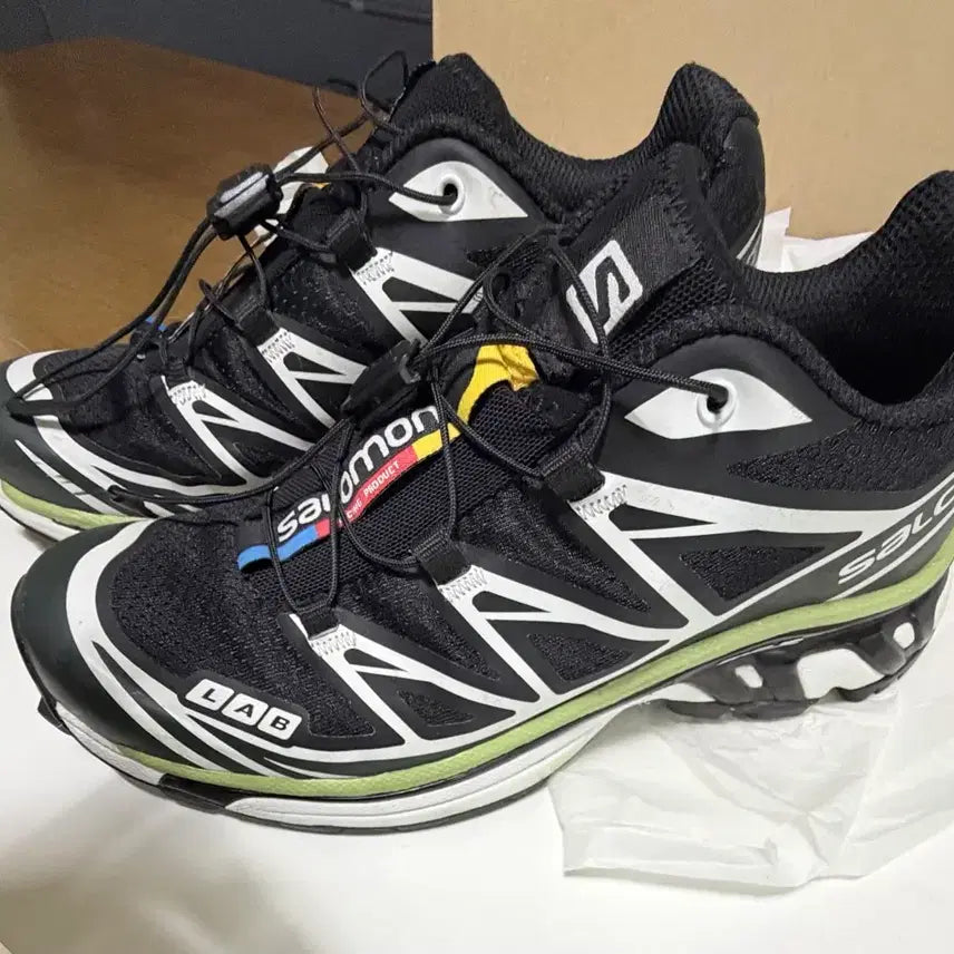 [BUNJANG] Salomon XT-6 Scarab Black Trail Running Shoes / 살로몬 XT-6 블랙 트레일 러닝화 스카라브블랙235